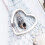 20Pcs Heart-Shaped Split Rings Key Rings 3