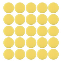 25 Pieces Paint Density Sponges Synthetic Artist Sponges Watercolor Sponges for Graffiti Painting, Art Crafts, Pottery