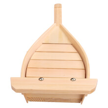 42X17X7.5Cm Bateau Sushi de Cuisine Japonaise Outils de Sushi Bateau Simple Fait Main En Bois Sashimi Assorties Plats Froids Vaisselle Bar