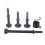 5 Pcs Smoothing Pneumatic Air Hammer Pneumatic Chisel Bits Tools Kit 1