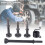 5 Pcs Smoothing Pneumatic Air Hammer Pneumatic Chisel Bits Tools Kit 2