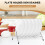 Dish Drying Rack Kitchen Dishes Rack & Plate Holder Dish Drainer 2