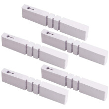 1000Pcs 8 Inch Wrap Around Plant Tags, Outdoor Waterproof Hanging Gardening Labels, 2X21cm White Plastic Plant Tree Tags Nursery Garden Plant Lables
