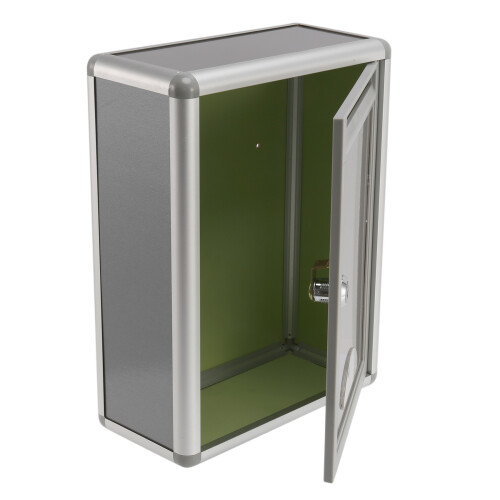 Vintage Lockable Secure Mail Letter Post Box Mailbox Post Box for Home Garden Ornament Decor 1