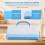 Portable Bread Box with Handle Loaf Cake Container Plastic Rectangular Food Storage Keeper Carrier 13Inch Translucent Dome for Pastries, Bagels, Bread 7