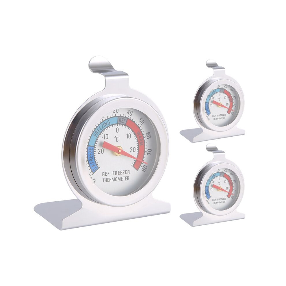 Red Refrigerator Freezer Thermometer Series Large Dial Thermometer Temperature Thermometer For Refrigerator Freezer