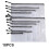 18Pcs Mesh Zipper Pouch Document Bag, 8 Assorted Size, Waterproof Plastic Zip File Folders, Multipurpose for Office,Home 1