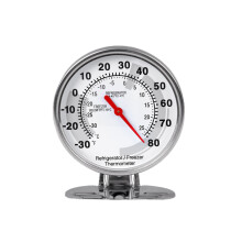 Stainless Refrigerator Thermometer Freezer Temperature Gauge  Thermometer Grill for Home Kitchen Food