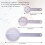 3-Piece Goniometer 6/8/12 Inch Occupational Therapy Protractor Tool Measuring Angle Ruler 360 Degree Universal 9