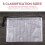 18Pcs Mesh Zipper Pouch Document Bag, 8 Assorted Size, Waterproof Plastic Zip File Folders, Multipurpose for Office,Home 6