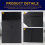 5 Folder Folder Pocket Gram Plastic Envelope Flat File Letter Organizer with Snap Closure A4 Letter Size 6