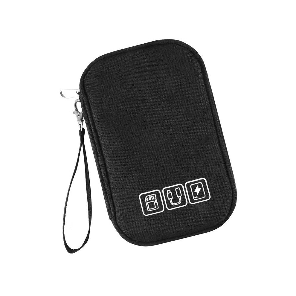 Electronic Organizer, Travel Cable Organizer Bag Pouch Portable Electronic Phone Accessories Storage Multifunction Case 6032125428784