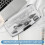 Geometry Compass Set 10Pcs School Maths Protractor Set Rulers for Student Maths and Engineering in Carry Case, Gray 9