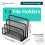 Desk Mail Organizer Small File Holders Letter Organizer Document/Filing/Folders/Paper Organizer for Desktop 5