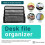 Desk Mail Organizer Small File Holders Letter Organizer Document/Filing/Folders/Paper Organizer for Desktop 2