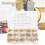 380Pcs Thread Inserts M2 M2.5 M3 M4 M5 M6 Metric Female Thread Brass Knurled Threaded Embedment Nuts Assortment Kit 3