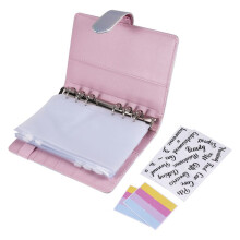 Budget Binder Set - Budget Binder met Cash Enveloppen, Cash Organizer Geldbesparende Binder Cash Enveloppen voor Budgettering B