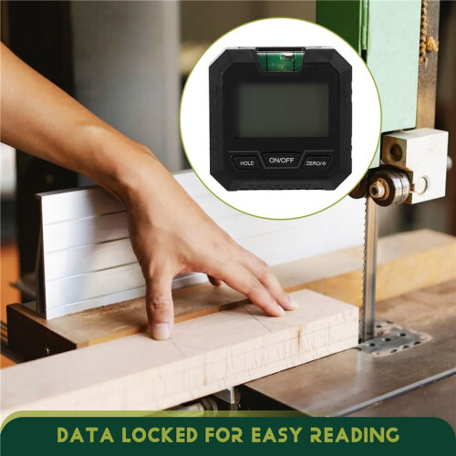 Digital Protractor Inclinometer Electronic Goniometer Level Angle Measurement Meter Finder Level Box Black 1