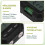 Digital Protractor Inclinometer Electronic Goniometer Level Angle Measurement Meter Finder Level Box Black 6