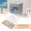 380Pcs Thread Inserts M2 M2.5 M3 M4 M5 M6 Metric Female Thread Brass Knurled Threaded Embedment Nuts Assortment Kit 4