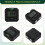 Digital Protractor Inclinometer Electronic Goniometer Level Angle Measurement Meter Finder Level Box Black 5
