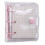 4 Pack  Transparent 3 Ring Binder Covers with Grid Inner Page and 12 Pcs Binder Pockets(3 Pcs/Set) 2