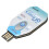 USB Temperature Data Logger 60 Days Waterproof PDF Disposable Cold Chain Temperature Recorder 10000 Points for Medicine 5