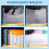 12 Pack A4 Punched Pockets Plastic Wallets - 11 Holes Expandable Binder Pocket Envelope File Folders 5