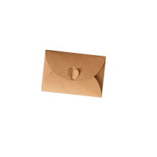 100Pcs   Envelopes Brown  Envelopes for Gift Cards and Business Cards 103X70mm