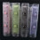 4 Pack  Transparent 3 Ring Binder Covers with Grid Inner Page and 12 Pcs Binder Pockets(3 Pcs/Set) 3