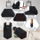 Elevadores de MóVeis com BraçAdeira de Parafuso AjustáVel, Elevadores de Mesa, Elevadores de Cadeira, Elevadores de Cama de 4 Polegadas, Ajuste 3
