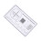 Microscope Correction Ruler Optical Micrometer Correction Sheet Precision Instrument Detection Film Calibration Plate,B 4