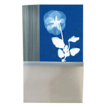 32Pcs Sun Print Paper, A5 Sun Art Paper with 1 Plastic Tool for Sun Printing Light Sensitive Solar Photography Paper Kit