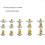 300Pcs M2 M3 M4 M5 M6 Female Thread Knurled Nuts Brass Threaded Insert Embedment Nuts, Threaded for Injection Molding 2