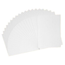 60 Fogli di Carta per Acquerello, Stampa A Freddo 50% Cotone 140 Libbre / 300 G/Mq Carta Bianca Sfusa Senza Acidi (7,68 X 5,31 Pollici)