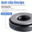 M14 Thread Angle Grinder Clamping Nut, Quick Release Nut Replacement Fast Locking Retaining Flange Nut - Black 3