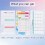 A6 Budget Planner Refill 82 Sheets Monthly Weekly Planner Notepad 6 Hole for A6 Binder Cover Save A 2
