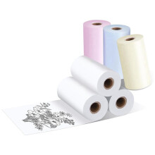 Printer Paper for Inkless Portable Printer Paperang Thermal Pocket Printer, 57mm x 30mm, 6 Rolls
