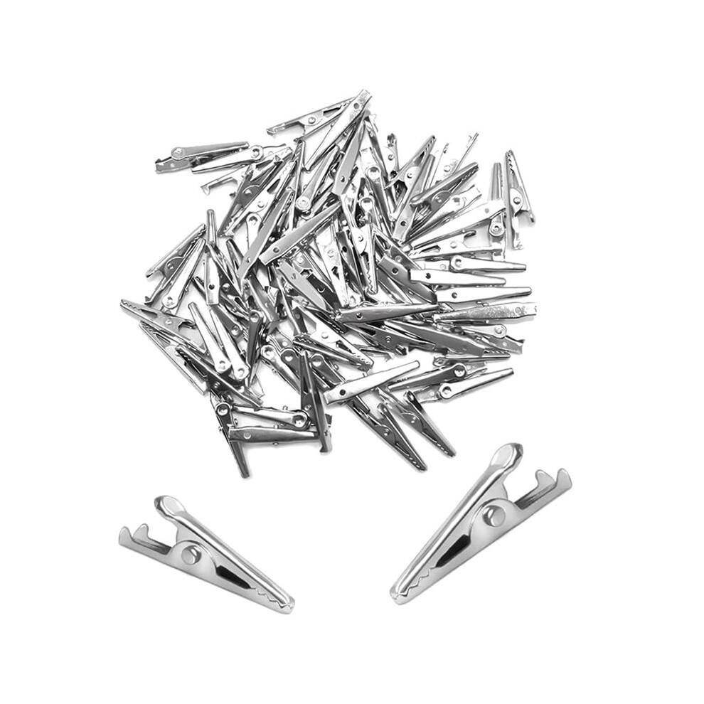 Unisex Premium-Grade Metal Alligator Clips 35Mm - Multipurpose