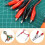 Premium-Grade Metal Alligator Clips 35mm - Multipurpose 5