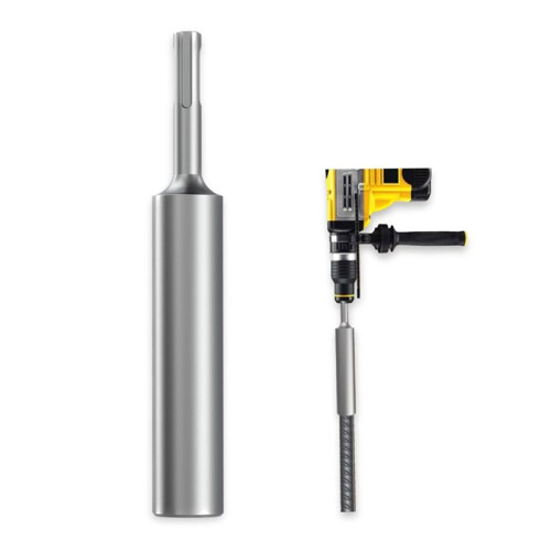 Driver de Haste de Aterramento SDS- para Hastes de 5/8 e 3/4 Polegadas - DuráVel e Profissional, Brocas de Martelo SDS 1