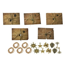 Vintage Stationary Paper and Envelopes Set, Includes Letter Paper, Envelopes, Vintage Accessories, Rope