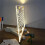 LED Note Board, Glowing Acrylic Message  Board with Light, Board Note Illuminated White Board (11.8 x 7.9In) 7