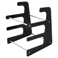 3-Stufiger Mechanischer Tastaturhalter, PräSentationsstäNder, Tastaturregal Zur Aufbewahrung Von Drei Mechanischen Tastaturen, Schwarz