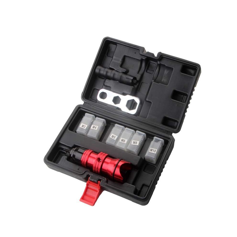 Electric Rivet Tool Rivet Nut Tool Electric Rivet Nut Adapter M3 M4 M5 M6 M8 M10 Manual Riveter Tool 6034050036324