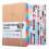 Livro Protetor de Senhas com Abas AlfabéTicas Coloridas e Dois Marcadores, para Idosos 8,4 X 5,9 Polegadas, EndereçO de Internet D 1