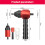 Detachable Manual Electric Rivet Nut Tool Conversion Accessorie Hand Rivet Nut Tool Set Electric Pneumatic Rivet Machine 6