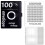 100 Envelopes Money Saving Challenge, 100 Envelope Challenge Binder, Money Saving Binder, Budget Book (Black) 1