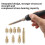 Heat Insert Nut Iron Tip Insert Internal Thread  M2-M8 Brass Hot Melt Insert Nut Insertion Kit with 100pcs M3 Nut 9