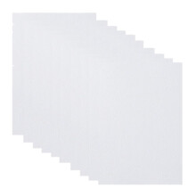 Paper Binding Cover, A4 Leather Texture Binding Cover, 8.27x11.69 Inch Presentation Leathergrain Binding Cover White
